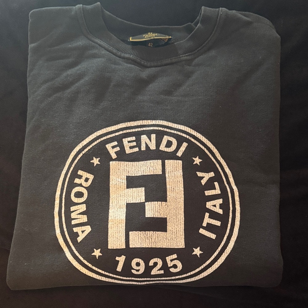 Fendi Black Logo Women’s sweatshirt - Picture 3 of 3